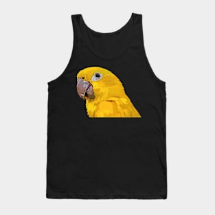 The golden parakeet- Guaruba guarouba Tank Top